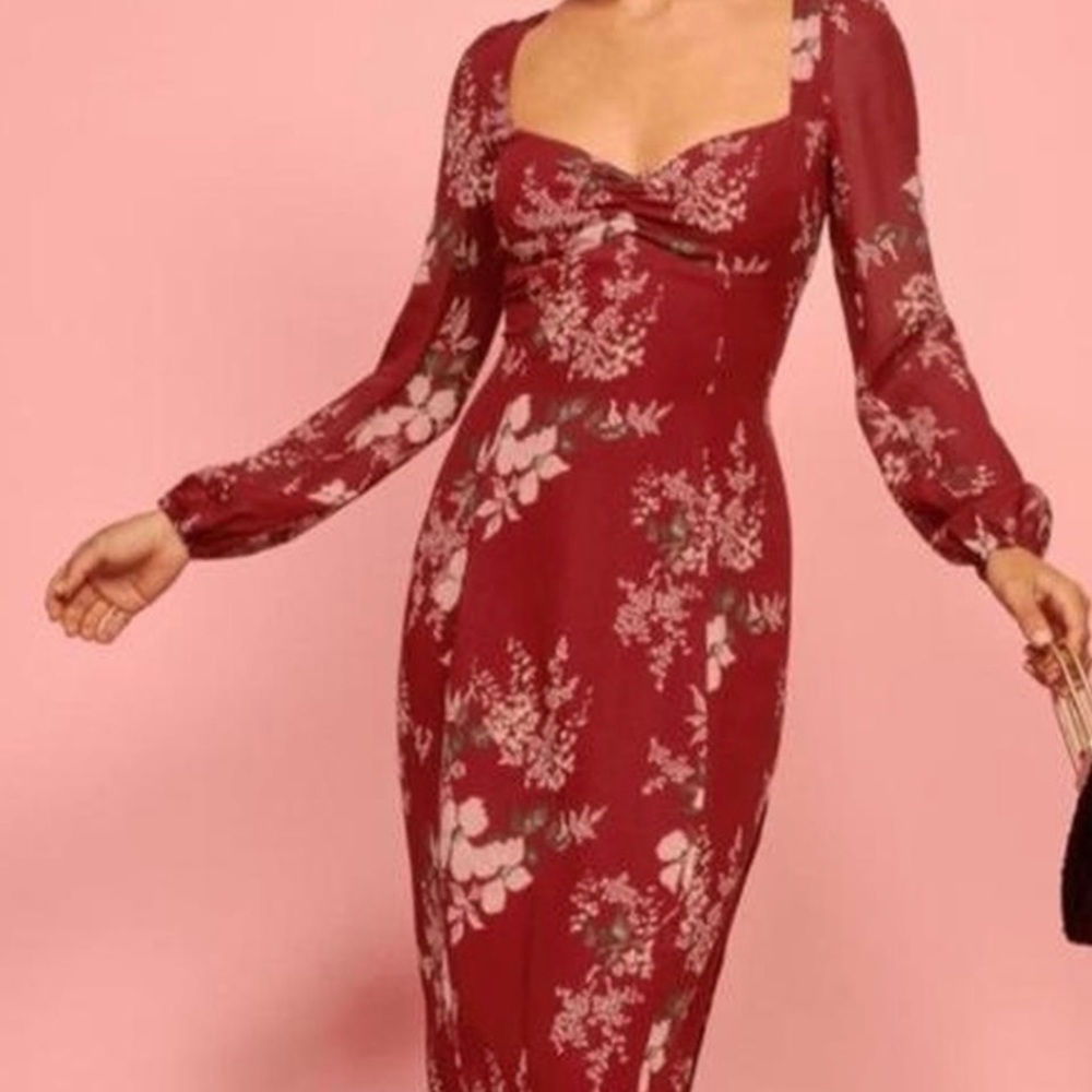 Reformation Mabille Midi Dress